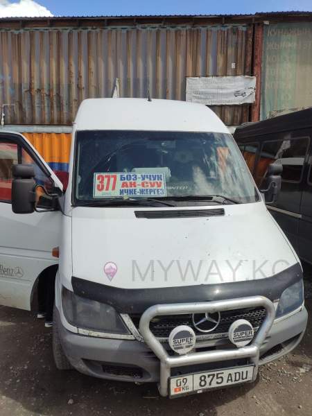 377 marshrutka to Boz Uchuk